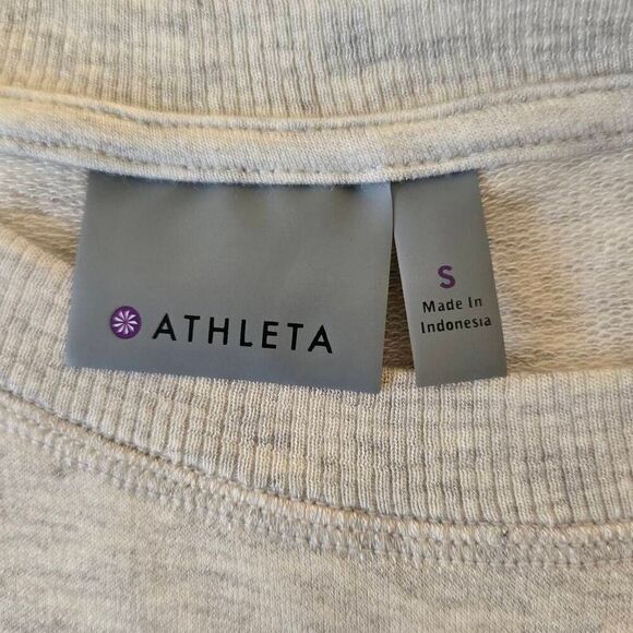 Athleta Womens Cross Hem Sleeveless Stretch Carefree Tee Dress Light Gray Small - Picture 2 of 13